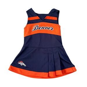 Girls NFL Denver Broncos Cheerleader Dress 18M